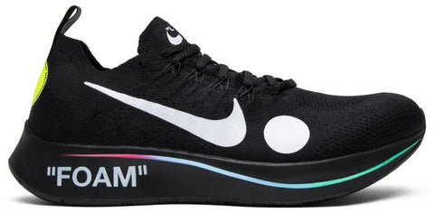 Nike OFF-WHITE x Zoom Fly Mercurial FK "BLACK"